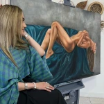  نقاش خونه هاشور (نقاشی با مریم)