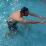  آموزش شنا مرزداران