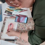  آموزشگاه تخصصی نقاشی ژرفا (ترمه موسوی)