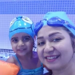  آکادمی شنا کودک سایه حاتمی