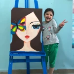 نقاش خونه هاشور (نقاشی با مریم)