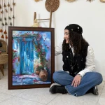 نقاش خونه هاشور (نقاشی با مریم)