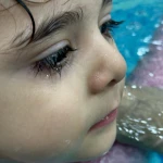  مربی و ناجی بین المللی شنا مریم شاملو