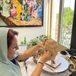 آموزشگاه نقاشی طراحی و پتینه نسیم رنگها