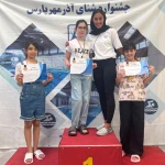  آموزش شنا پریا حسینی